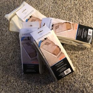4 under bed storage bags!